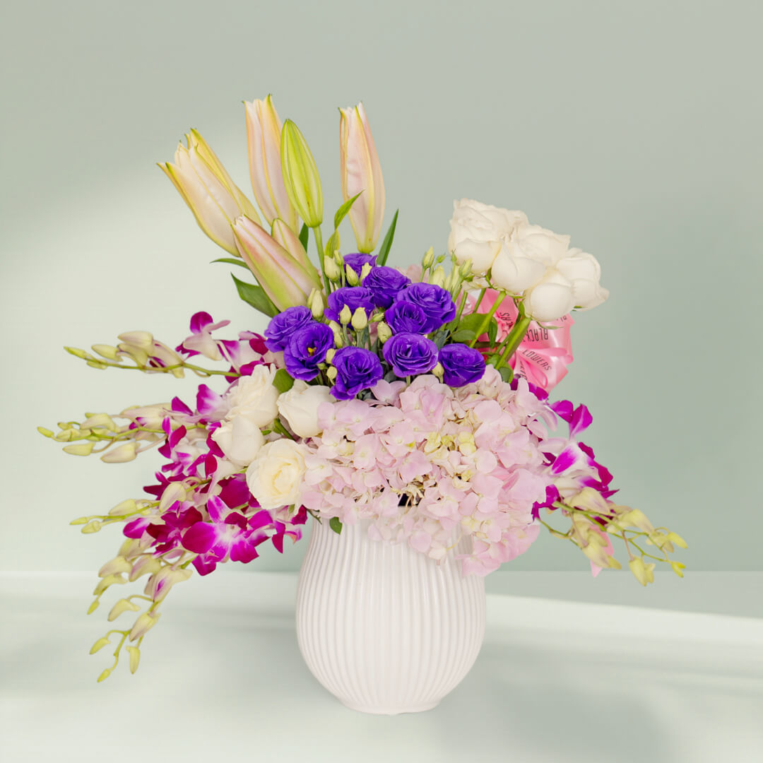 Mixed Flower Vase Gift - Image 2