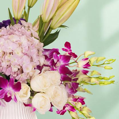 Mixed Flower Vase Gift