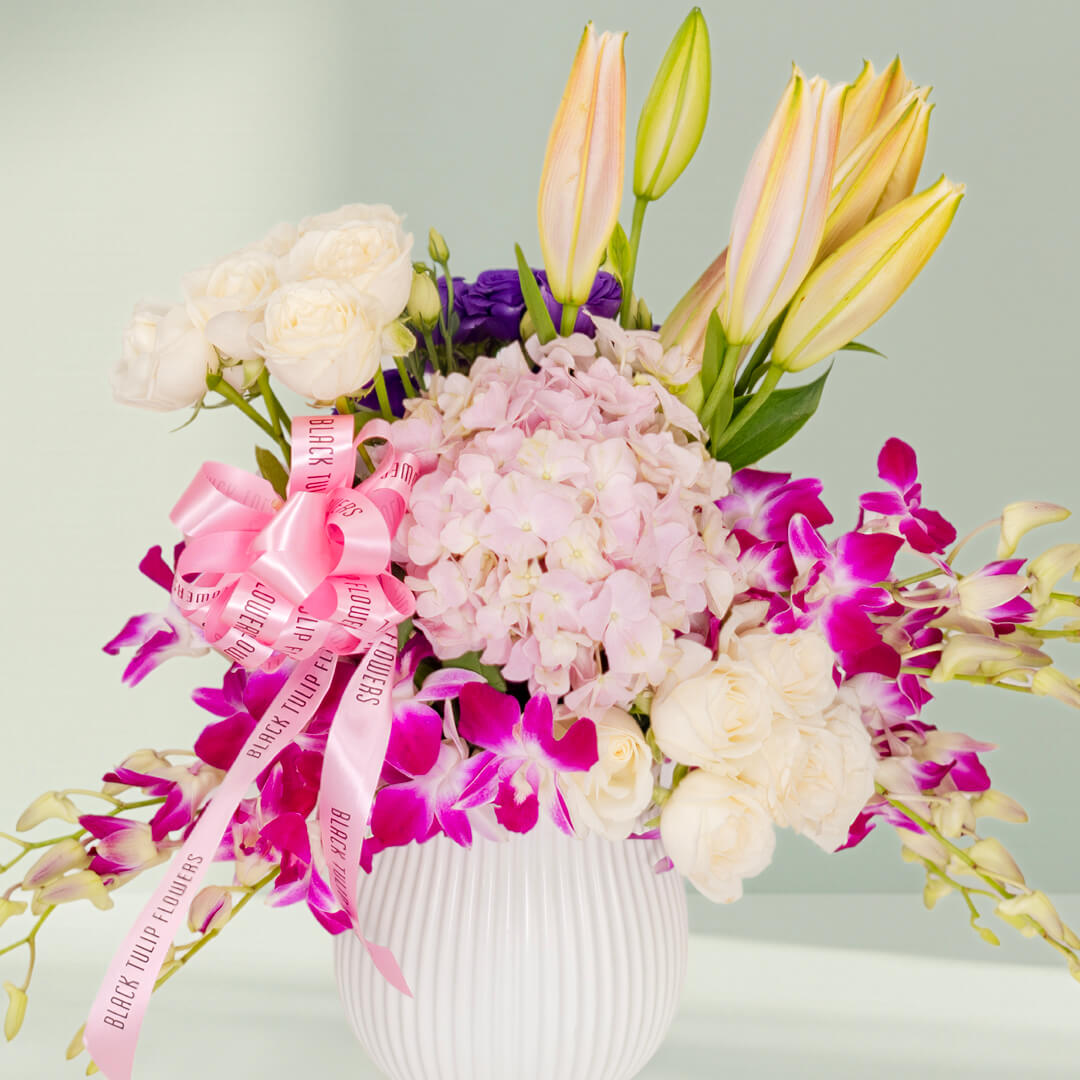Mixed Flower Vase Gift - Image 5