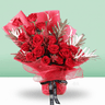 Crimson Passion Red Floral Bouquet