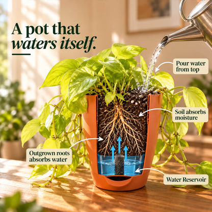 Radiant green philodendron gold houseplant growing in a 5-inch plastic pot.