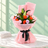 Pink Orange Lilies & Roses