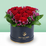 Red Roses Heart Love Box