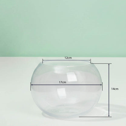 Round Fishbowl Flower Vase