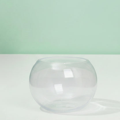 Round Fishbowl Flower Vase