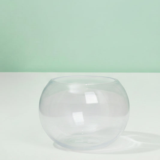 Round Fishbowl Flower Vase