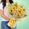 Sunlit Yellow Rose Bouquet