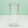 Textured Tower Glass Floral Vase