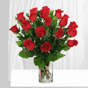Delicate Red Roses | Blacktulipflowers.in