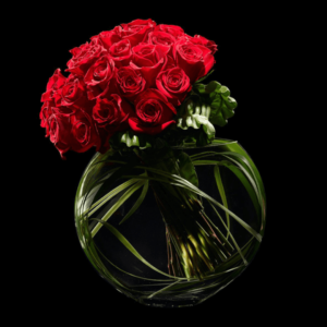 Stunning Red Roses | Blacktulipflowers.in