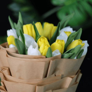 Romantic Tulips - Order Tulips flower bouquet | btf.in