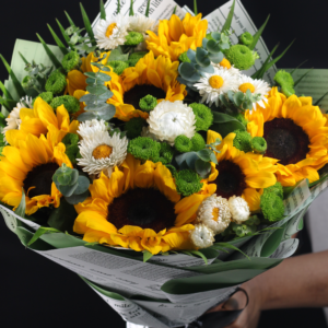 Sunflower and You - Order sunflower bouquet online | btf.in