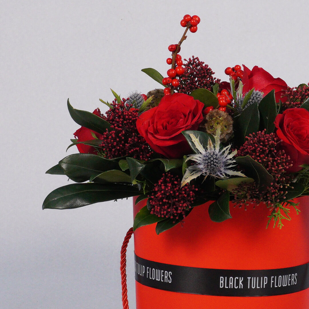 Order Christmas Flowers Delivery Christmas magic The Eve's Glow