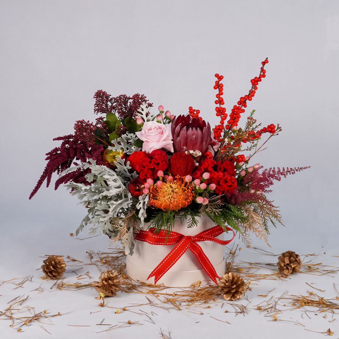 Order Online Christmas Flower Arrangements Harmony Bloom