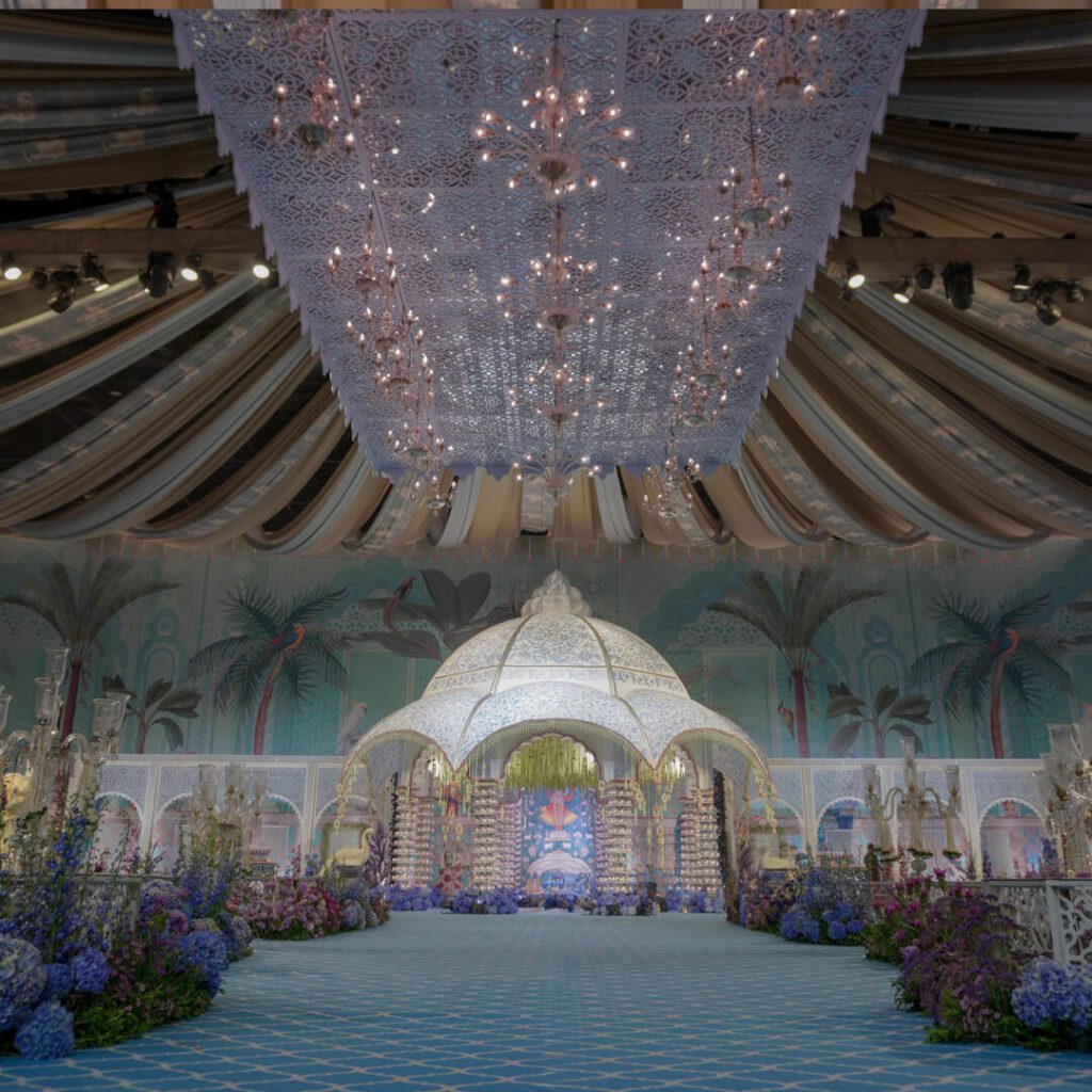 Mandap - Behind the Scenes at a Fairy Tale Wedding | Events from Black Tulip Flowers