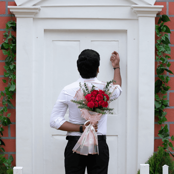My Love: Roses delivery Today - Your Message Bloomed by BTF