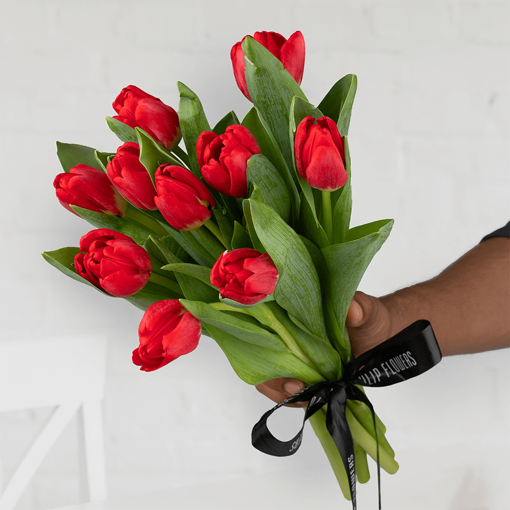 Dance of Red Tulip Flowers Unchained Melody Tulips Order now at BTF