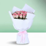 Blush Pink Roses Valentine Bouquet (2)